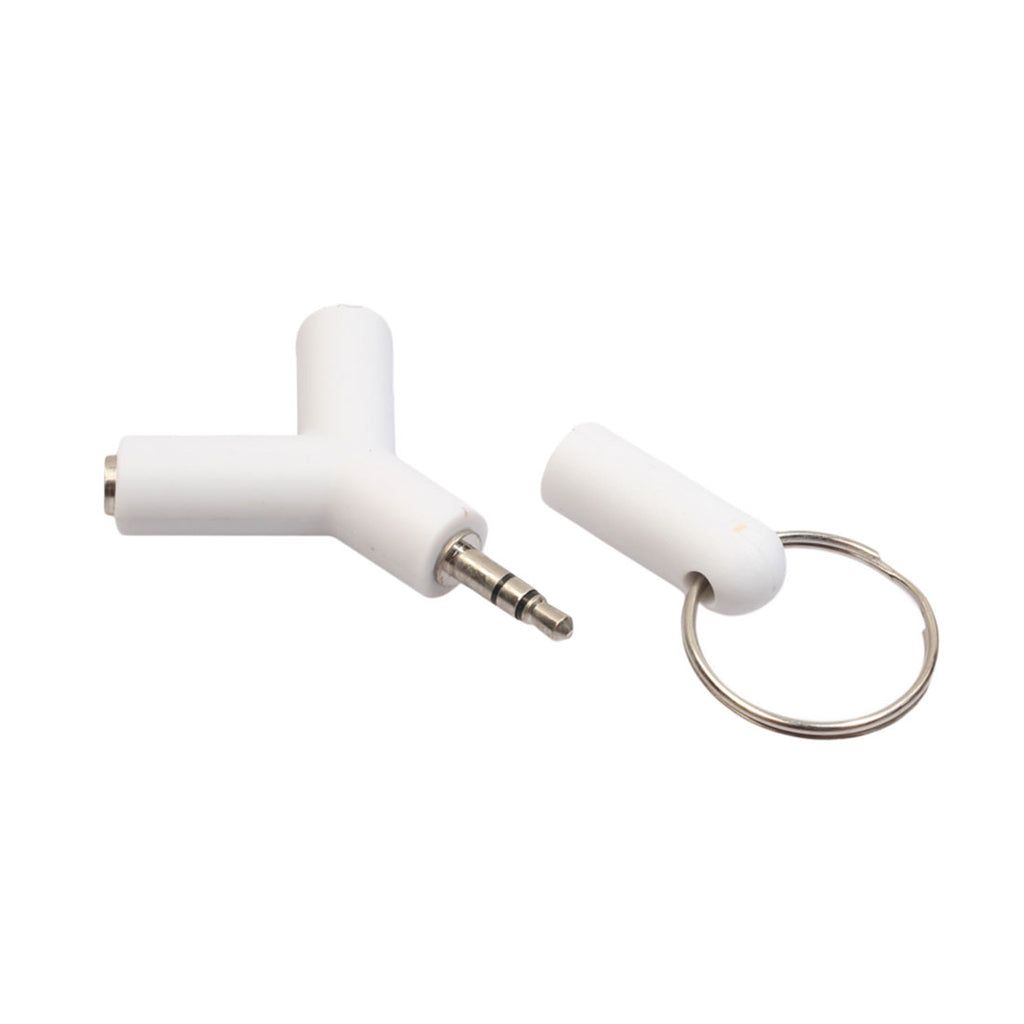 Earphone Splitter Adapter with double 3.5mm jack