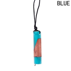 Handmade wooden Resin Necklaces