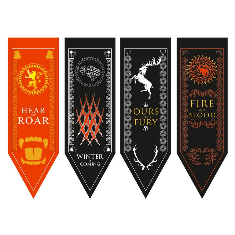 Game of thrones Families Flags