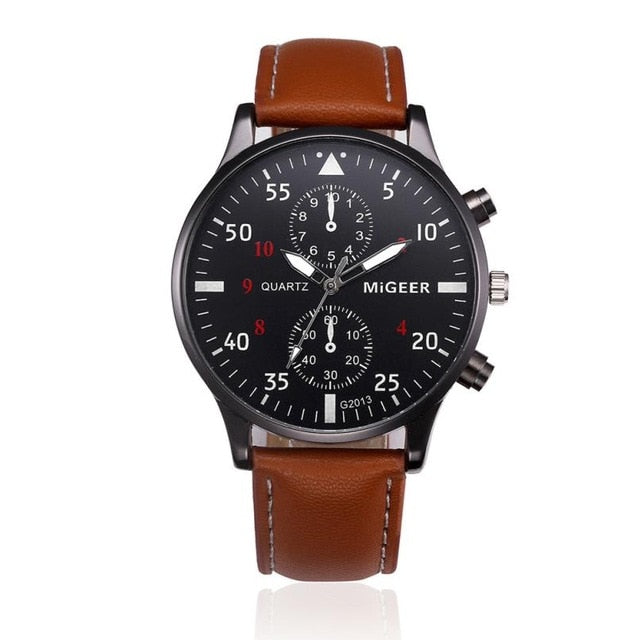 Leather Watch for men