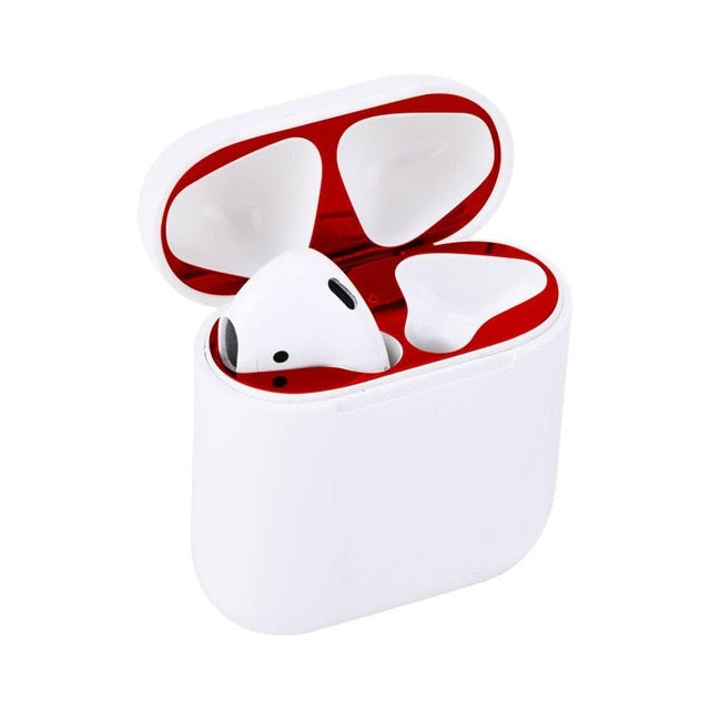 Metal Dust Guard for Apple Airpods Case