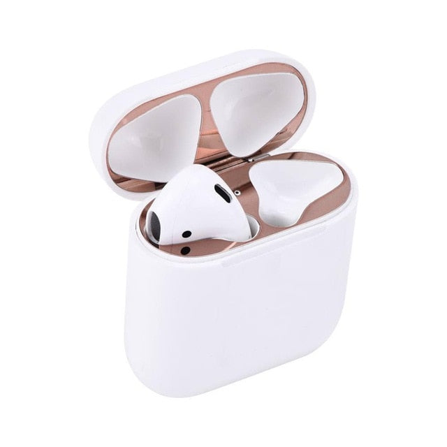 Metal Dust Guard for Apple Airpods Case